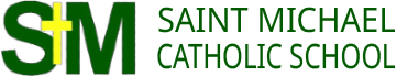 Saint Michael Catholic School Header Logo